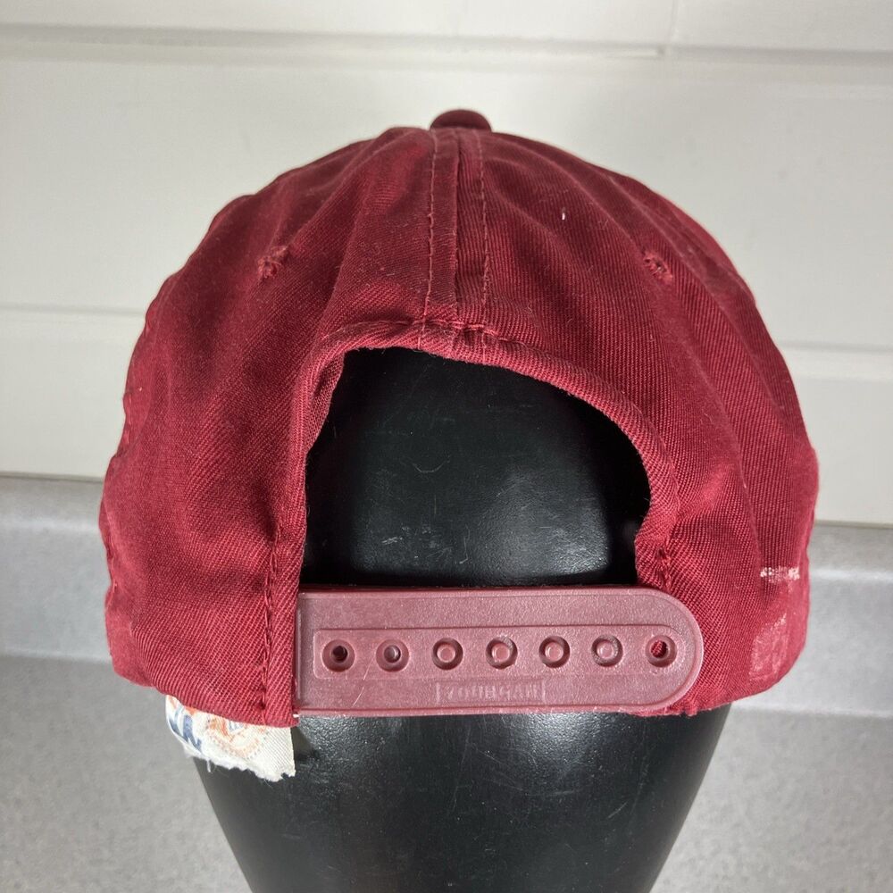 Vtg Retro FSU Hat Cap Spellout Florida State Seminoles Big Logo Noles Snapback - Picture 6 of 12